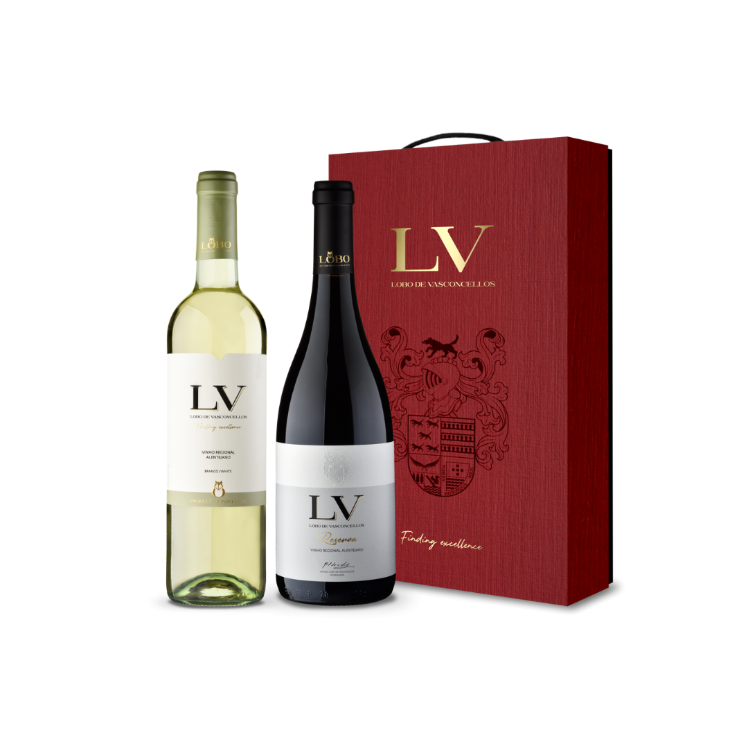 LV Branco Colheita e LV Tinto Reserva