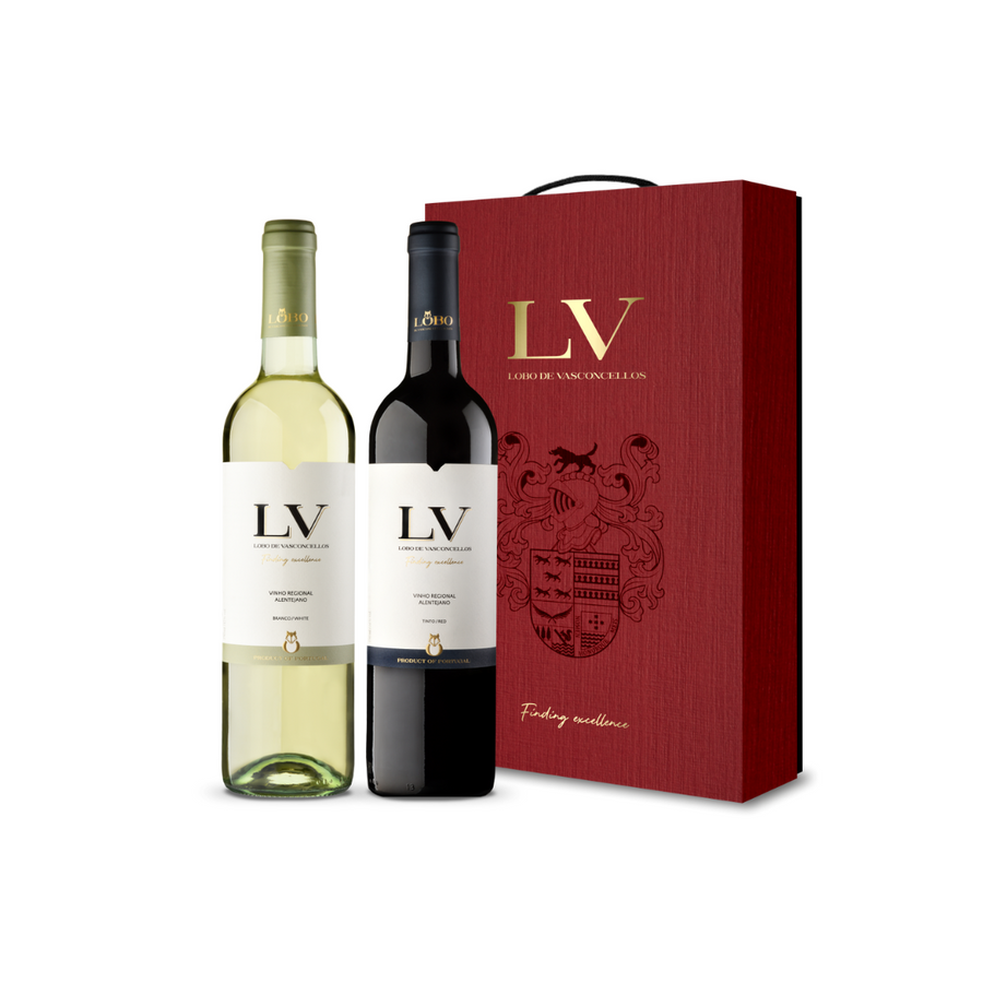 LV Classic White & Red