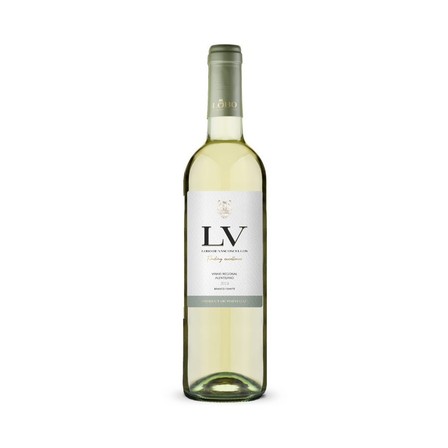 Bottle of white wine portugal 2024